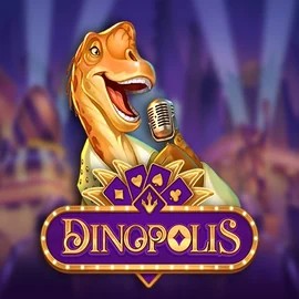 Dinopolis slot logo by Push Gaming at Jack`s Casino
