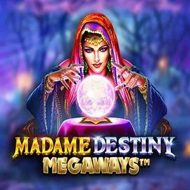 Madame Destiny Megaways casino game by Pragmatic Play – featured logo at Jack`s Casino